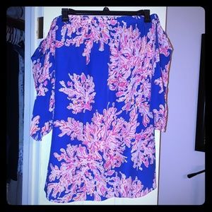 Lilly pulitzer Sanilla off the shoulder dress